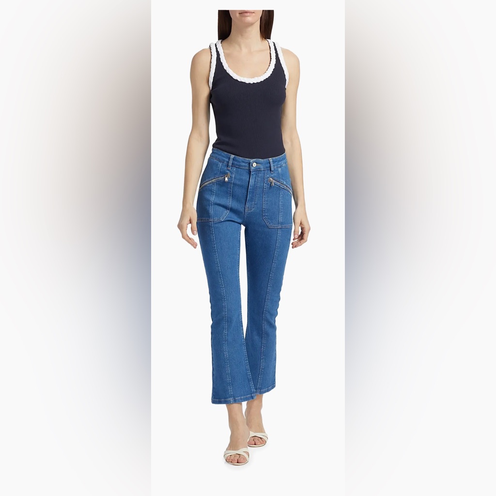 Cinq A Sept Blue Ankle Jeans